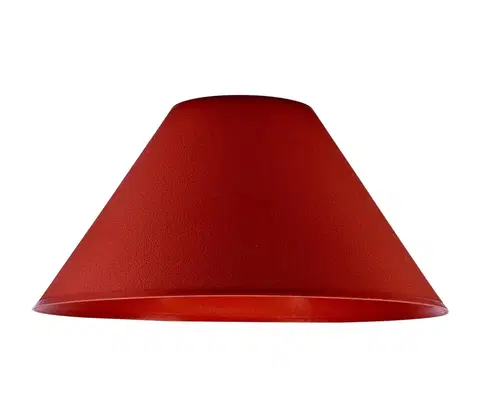 Lampy  Náhradní stínidlo E14 210x110 mm červená 