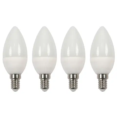 LED žárovky Led Žárovka Multi / E14 /5,5w / 4 Ks