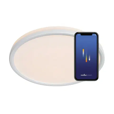 Chytré osvětlení NORDLUX Liva Smart Color stropní svítidlo bílá 2110826101