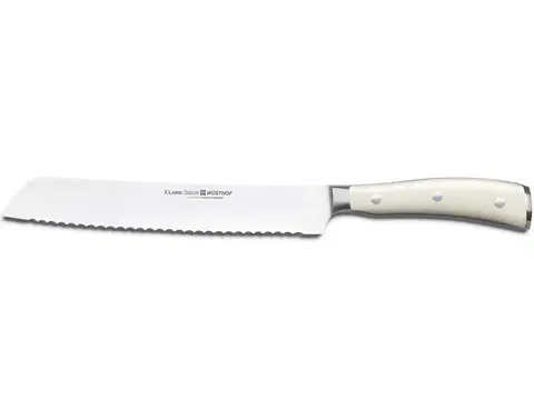 Nože na pečivo a chleba WÜSTHOF Nůž na pečivo a chléb Wüsthof CLASSIC IKON créme 20 cm 4166-0/20