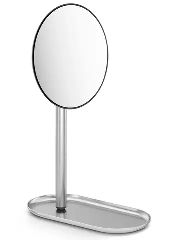 Zrcadla ZACK Kosmetické zrcátko s podložkou broušený nerez olomo