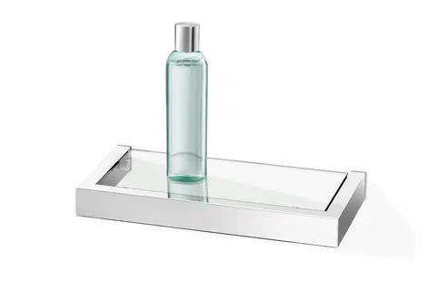 Koupelnový nábytek Koupelnová polička LINEA nerezová lesklá 26,5 cm ZACK