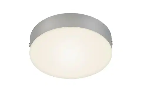 LED stropní svítidla BRILONER LED stropní svítidlo, pr. 15,7 cm, 11 W, stříbrná BRI 7064-014