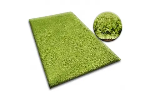 Koberce a koberečky Dywany Lusczow Kusový koberec SHAGGY Izebelie 5cm zelený, velikost 80x120