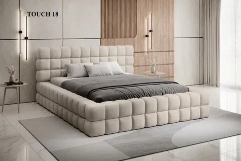 Postele Čalouněná postel DIZZLE 160x200 cm Touch 18