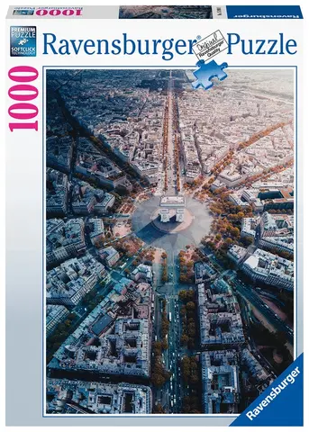 Hračky puzzle RAVENSBURGER - Paříž 1000 dílků