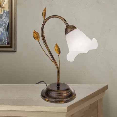 Stolní lampy Orion Stolní lampa Sisi florentský styl, starožitné