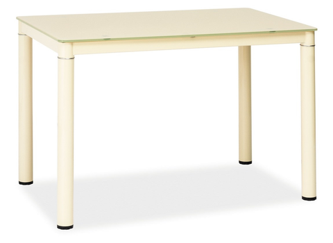 Jídelní stoly Jídelní stůl BOVEC 70x110 cm, krémová