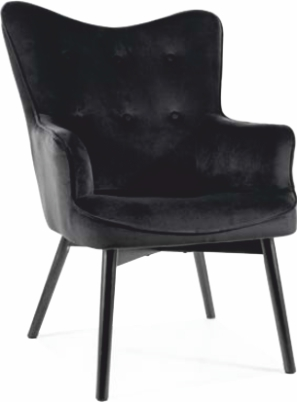 Židle Kasvo KAREN (CARMEN) křeslo bluvel 18 černá