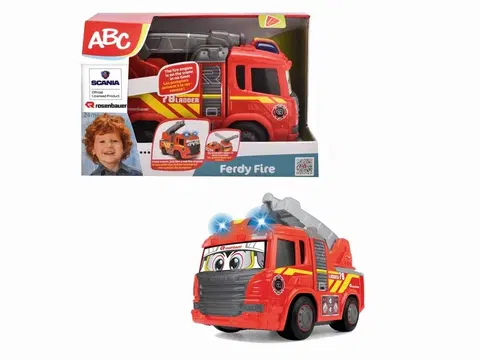 Hračky - RC modely DICKIE - ABC Auto hasičské 25cm