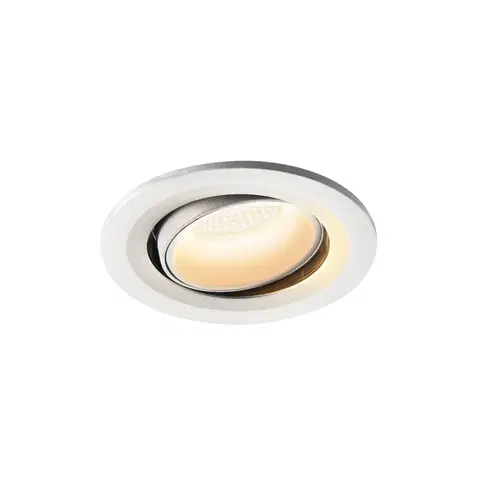 LED podhledová svítidla SLV BIG WHITE NUMINOS MOVE S zápustné stropní svítidlo bílé 2700 K 20° 1005329
