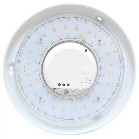 Klasická stropní svítidla Ecolite LED sv., bílé, IP44, max.25W, HF senz.360 W141/LED-4100