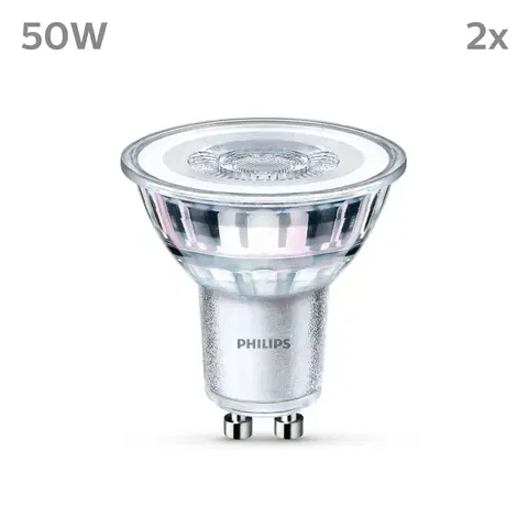 LED žárovky Philips Philips LED žárovka GU10 4,6W 390lm 840 čirá 36° 2