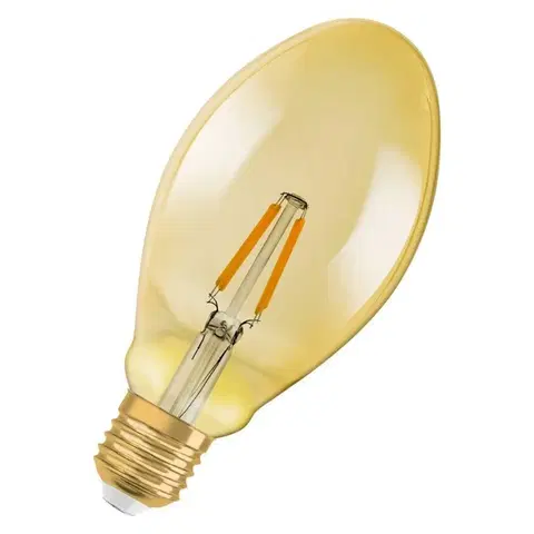 LED žárovky OSRAM LEDVANCE Vintage 1906 Oval 40 Filament 4W 824 Gold E27 4099854091117