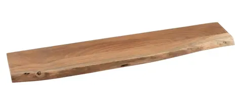 Regály a poličky Nástěnná dřevěná police z akáciového dřeva Gerard Acacia L - 115*26*4cm J-Line by Jolipa 23901