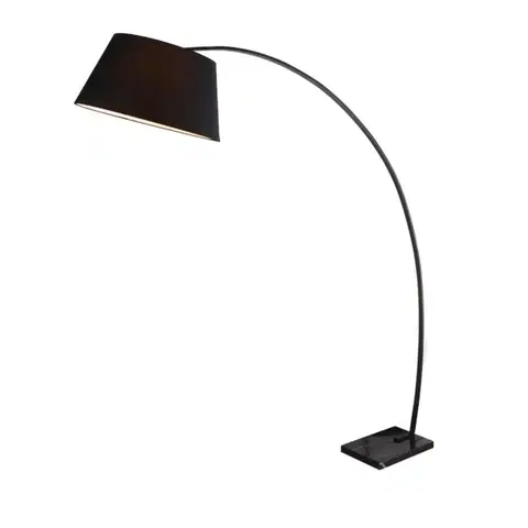 Obloukové stojací lampy ACA Lighting Floor&Table stojanové svítidlo MF11185BK