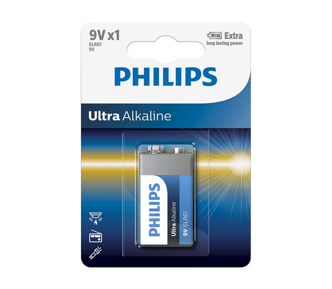 Baterie primární Baterie Philips ExtremeLife+ 9V 1ks