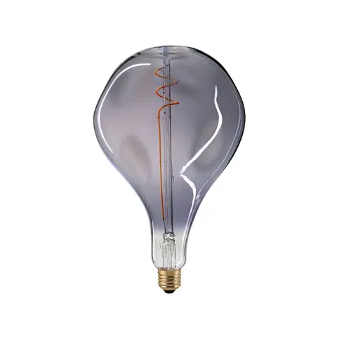 Stmívatelné LED žárovky Sigor LED žárovka Giant Drop E27 5W Filament 918 dim titanium