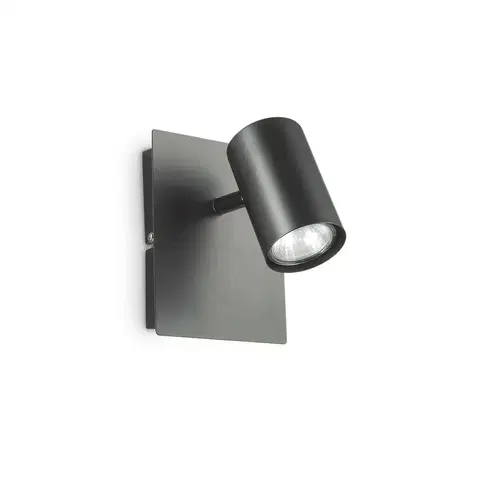 Moderní bodová svítidla Bodové svítidlo Ideal Lux Spot AP1 nero 115481 1x50W černé