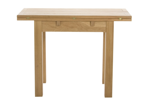 Jídelní stoly Dkton Jídelní stůl rozkládací Nehama 45/90 cm dub
