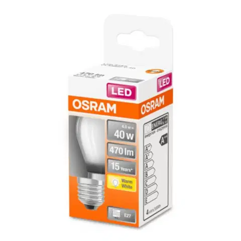 LED žárovky OSRAM OSRAM Classic P LED žárovka E27 4W 2 700 K matná