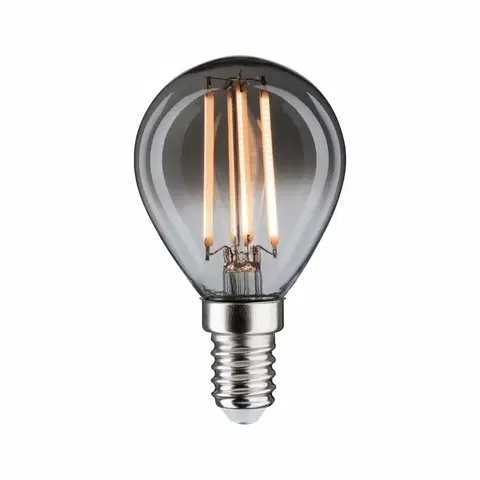 LED žárovky PAULMANN 1879 LED kapka E14 230V 4W 1800K stmívatelné kouřové sklo