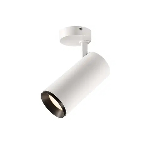 LED bodová svítidla SLV BIG WHITE NUMINOS SPOT PHASE L vnitřní LED přisazené stropní svítidlo bílá/černá 4000 K 36° 1004311