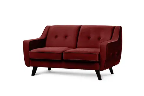 Pohovky a gauče Pohovka TERSO dvojmístná červená