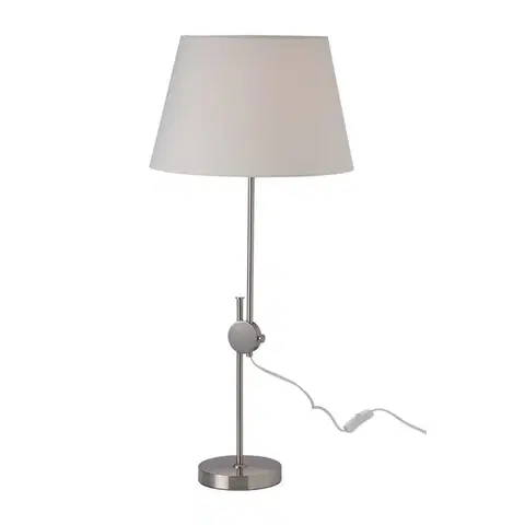 Lampy na noční stolek ACA Lighting Textile stolní svítidlo ML306421TB