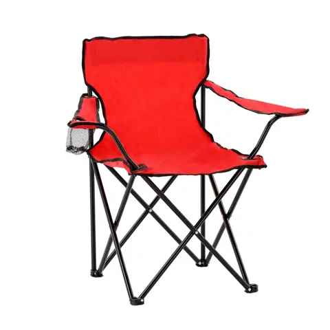 Zahradní židle a křesla Garden Line Skládací zahradní židle TURISTIC červená