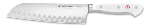 Kuchyňské nože Wüsthof Classic White Nůž Santoku Wüsthof Classic White 17 cm