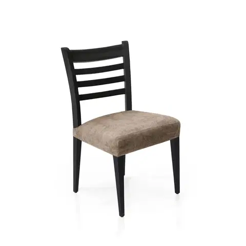 Židle Potah elastický na sedák židle, komplet 2 ks Estivella odolný proti skvrnám, béžový