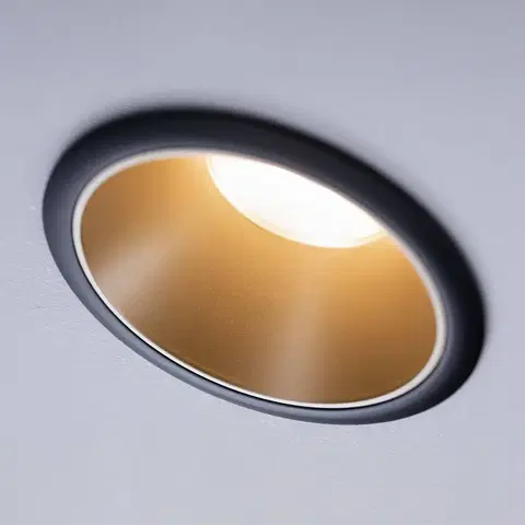 Podhledové světlo Paulmann Paulmann Cole LED spotlight, zlato-černý