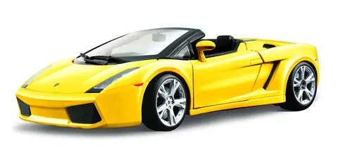 Hračky BBURAGO - Bburago 1:18 Lamborghini Gallardo Spyder yellow