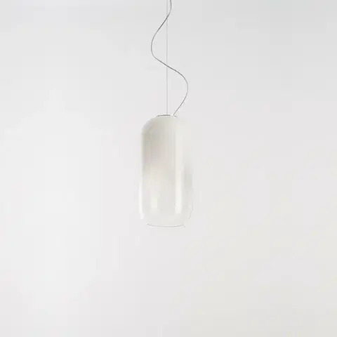 Moderní závěsná svítidla Artemide Gople Mini závěsné - bílá 1406220A