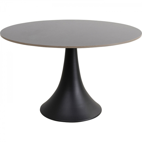 Kulaté jídelní stoly KARE Design Jídelní stůl Grande Possibilita - černý, 120cm
