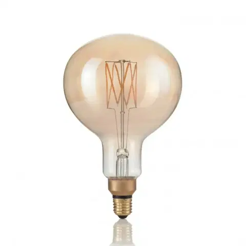 LED žárovky LED Žárovka Ideal Lux Vintage XL E27 4W 129877 2200K globo small