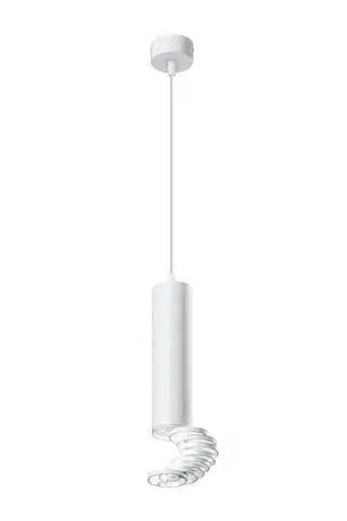 LED osvětlení Závěsná lampa TUBA 1xGU10 Candellux Bílá