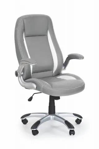 Kancelářské židle HALMAR Kancelářské křeslo Neptun šedé