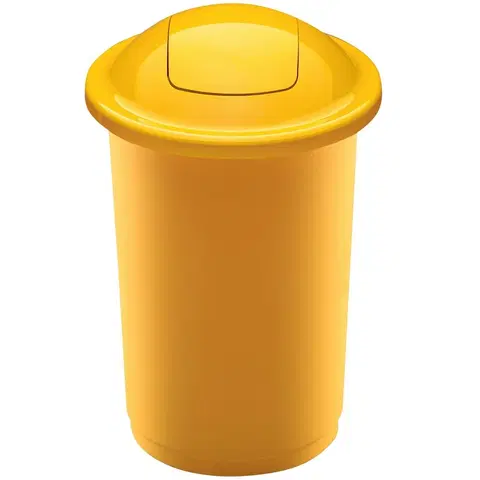 Odpadkové koše Odpadkový koš na tříděný odpad Top Bin 50 l, žlutá