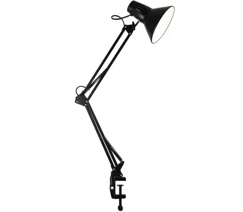 Lampy  Stolní lampa WORKER 1xE27/10W/230V černá 