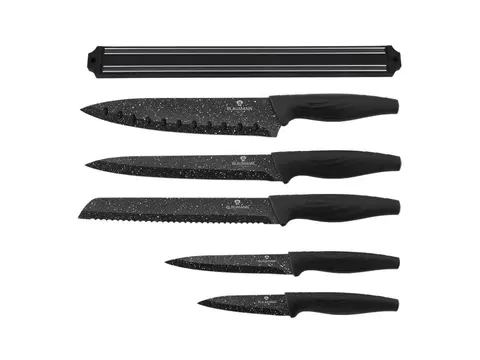 Sady nožů BLAUMANN - Nože sada 6ks Marble Black BL-5045