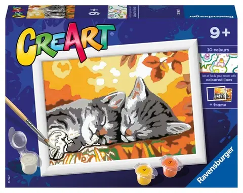 Hračky RAVENSBURGER - CreArt Podzimní koťata