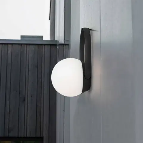SmartHome venkovní dekorativní svítidla LUTEC connect LED venkovní světlo Cardi s RGB, CCT a držadlem