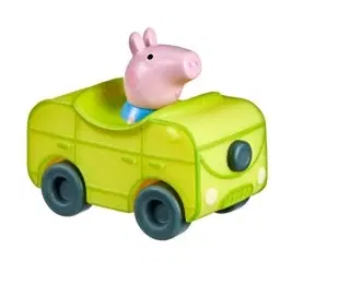 Hračky HASBRO - Peppa Pig Žluté auto s Rebekou