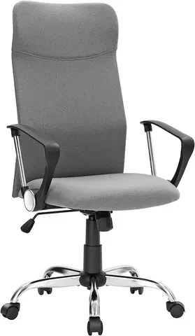 Kancelářské židle SONGMICS Kancelářská židle Swivels šedý