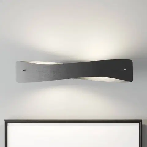 Nástěnná svítidla quitani Rothfels Lian LED nástěnné světlo, černé, hliník