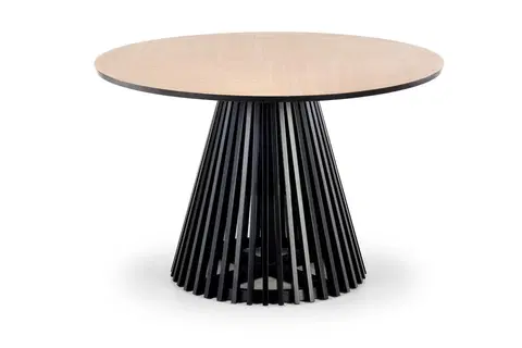 Konferenční stolky HALMAR Konferenční stolek MIYAKI 120 cm přírodní dub/černý