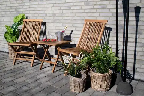 Zahradní židle a křesla Norddan Zahradní jídelní židle Lana, teak