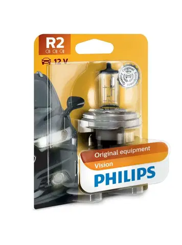 Autožárovky Philips R2 12V 45/40W P45t-41 Vision blistr 1ks 12475B1